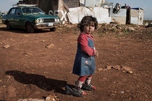 Lebanon, Marjayoun area, Marj El Khokh camp. Aya 26months arrived 7months ago from Idlib province. The house was destroyed by shelling and they didn't have neither job nor food. Her mother Maha 22yo doesn't want to go back to Syria unless the war stops. She hopes that the parts will find an agreement. The only wish she has for her daughter is that she could grew up in a peaceful Syria. With the conflict in Syria now entering its fifth year, some 14 million children across the region are suffering from the escalating conflict sweeping Syria and much of Iraq. The situation of more than 5.6 million children inside Syria remains the most desperate. That includes up to 2 million children who are living in areas of the country largely cut off from humanitarian assistance due to fighting or other factors. Some 2.6 million Syrian children are still out of school. Almost 2 million Syrian children are living as refugees in Lebanon, Turkey, Jordan and other countries. This is in addition to the 3.6 million children from vulnerable communities hosting refugees, who themselves are suffering due to the strain on services like education and health. Meanwhile, the increasingly interlinked crisis gripping Iraq has forced more than 2.8 million children from their homes, and left many trapped in areas controlled by armed groups. For the youngest children, this crisis is all they have ever known. For adolescents entering their formative years, violence and suffering have not only scarred their past; they are shaping their futures, said UNICEF Executive Director Anthony Lake. As the crisis enters its fifth year, this generation of young people is still in danger of being lost to a cycle of violence  replicating in the next generation what they suffered in their own.