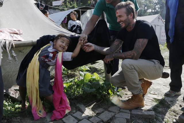 Nepal - Davids commitment to UNICEF will continue with an emotional return to Old Trafford on Saturday 14th November, where he will captain a Great Britain and Ireland star line-up against a Rest of the World team led by Zinedine Zidane. The Match for Children will raise awareness and vital funds for his UNICEF Fund. To find out more about 7: The David Beckham UNICEF Fund visit www.7.org and to support its work visit support.unicef.org/7. Follow Davids journey at DavidBeckham.Tumblr.com #MatchForChildren, #Beckham7 #UNICEF