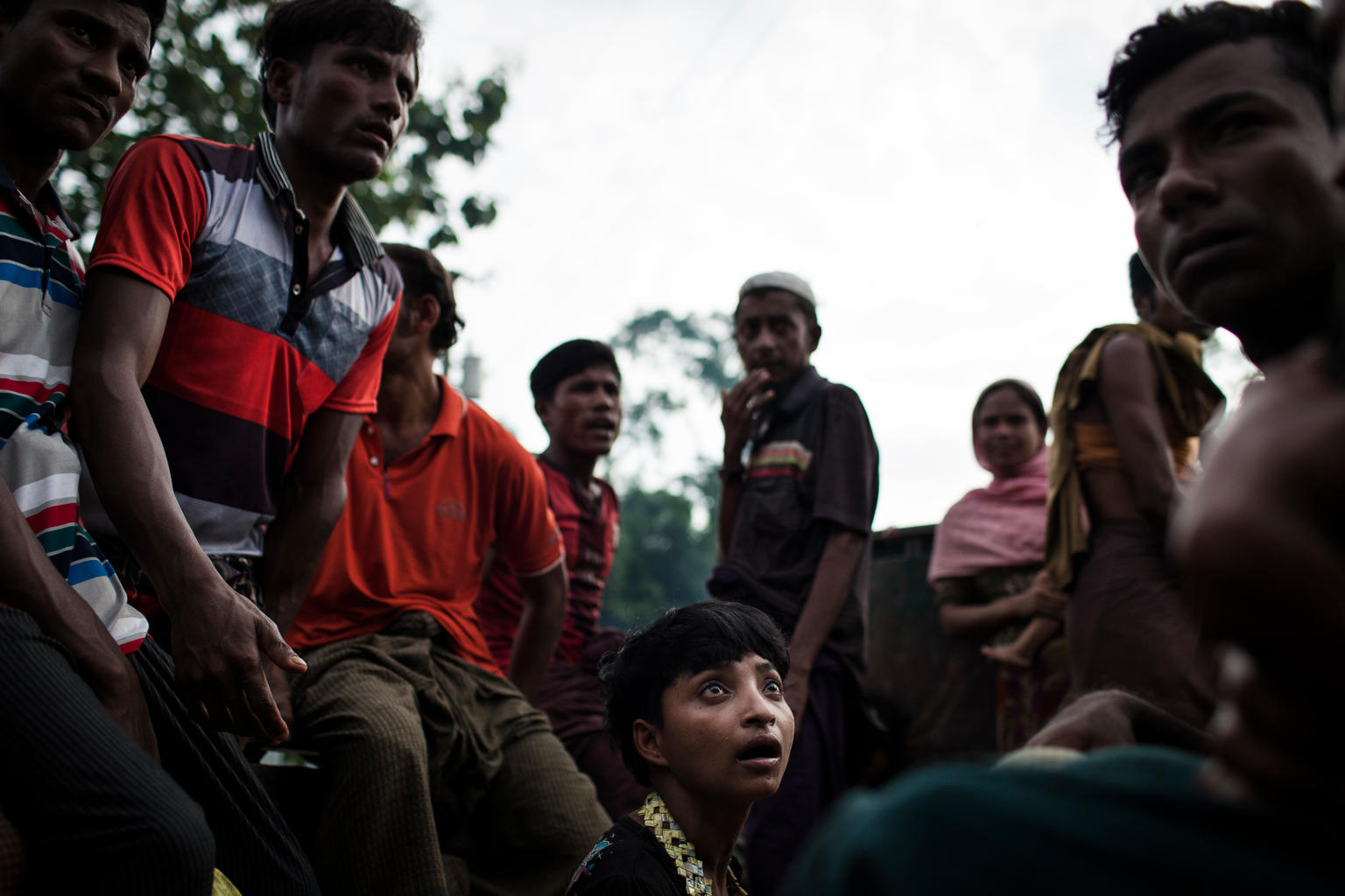 On 5 September 2017 in Bangladesh, newly arrived Rohingya families ride in a truck to the Kutupalang makeshift camp in Cox's Bazar. As of 31 August 2017 in Bangladesh, UNICEF is working in Cox’s Bazar to address the needs of Rohingya children and their families as well as host communities. UNICEF has already built eight functioning Child Friendly Spaces (CFSs) for Rohingya children and adolescents, providing children with psychosocial and recreational support. UNICEF has initiated the screening of children for malnutrition, and the vaccination of children aged 9-59 months against Measles and Rubella - in the makeshift settlements and hard-to-reach host communities. More than 15,200 people now have access to safe drinking water and 9,700 people are provided with improved sanitation facilities in host communities. With the recent influx of Rohingyas – more than 80% of them are children and women - the demand has increased and UNICEF is working to mobilize more support and strengthen its existing activities. For recreational and psychosocial support to the newly arrived Rohingya children, 33 mobile CFSs are now operational with 100 recreational kits, Education in Emergency (EiE) kits and trained teachers. These mobile child friendly spaces have already provided psychosocial support to 226 newly arrived Rohingya children. Separated and unaccompanied children are also being identified through Child Friendly Spaces and community outreach. Over 100 adolescent clubs are operational in host and makeshift settlements to provide life-skills education through outreach activities.