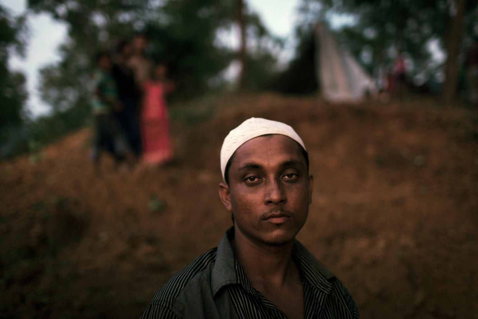 On 5 September 2017 in Bangladesh, newly arrived Rohingya families prepare to build a shelter at the Kutupalang makeshift camp in Cox's Bazar. As of 31 August 2017 in Bangladesh, UNICEF is working in Cox’s Bazar to address the needs of Rohingya children and their families as well as host communities. UNICEF has already built eight functioning Child Friendly Spaces (CFSs) for Rohingya children and adolescents, providing children with psychosocial and recreational support. UNICEF has initiated the screening of children for malnutrition, and the vaccination of children aged 9-59 months against Measles and Rubella - in the makeshift settlements and hard-to-reach host communities. More than 15,200 people now have access to safe drinking water and 9,700 people are provided with improved sanitation facilities in host communities. With the recent influx of Rohingyas – more than 80% of them are children and women - the demand has increased and UNICEF is working to mobilize more support and strengthen its existing activities. For recreational and psychosocial support to the newly arrived Rohingya children, 33 mobile CFSs are now operational with 100 recreational kits, Education in Emergency (EiE) kits and trained teachers. These mobile child friendly spaces have already provided psychosocial support to 226 newly arrived Rohingya children. Separated and unaccompanied children are also being identified through Child Friendly Spaces and community outreach. Over 100 adolescent clubs are operational in host and makeshift settlements to provide life-skills education through outreach activities.